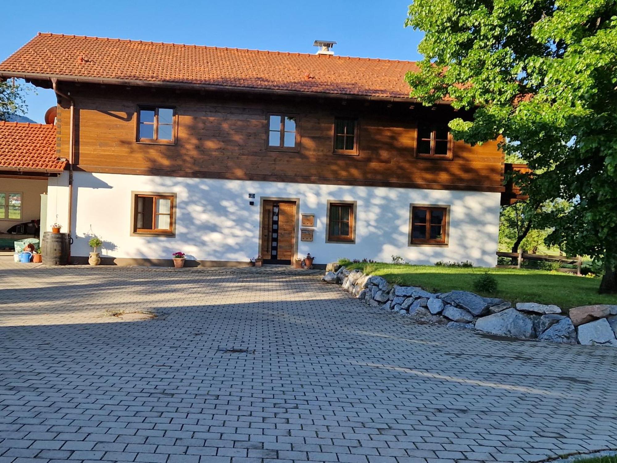 Apartamento Bergeblick Bichl An Der Ludlmuehle Exterior foto
