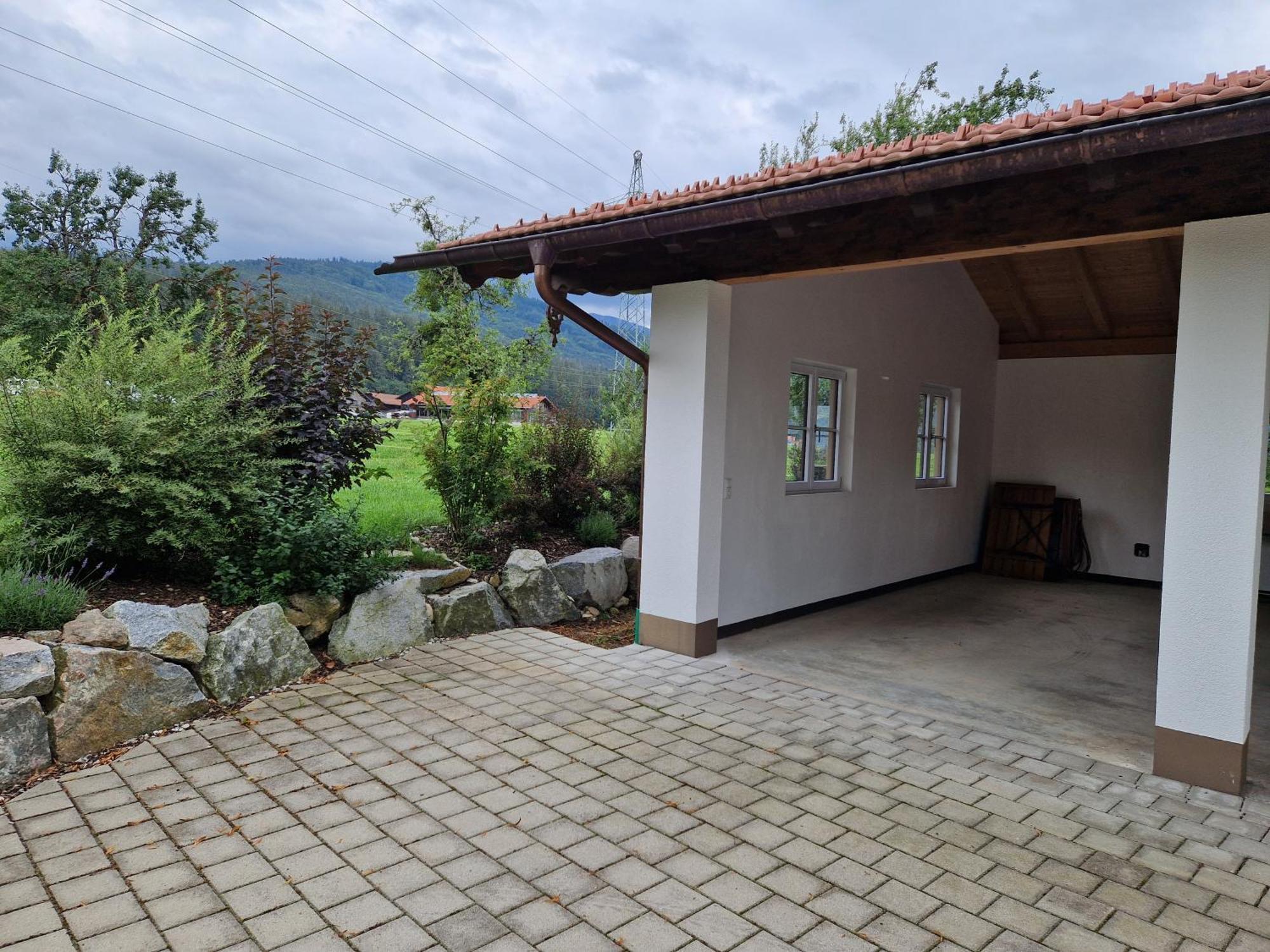 Apartamento Bergeblick Bichl An Der Ludlmuehle Exterior foto